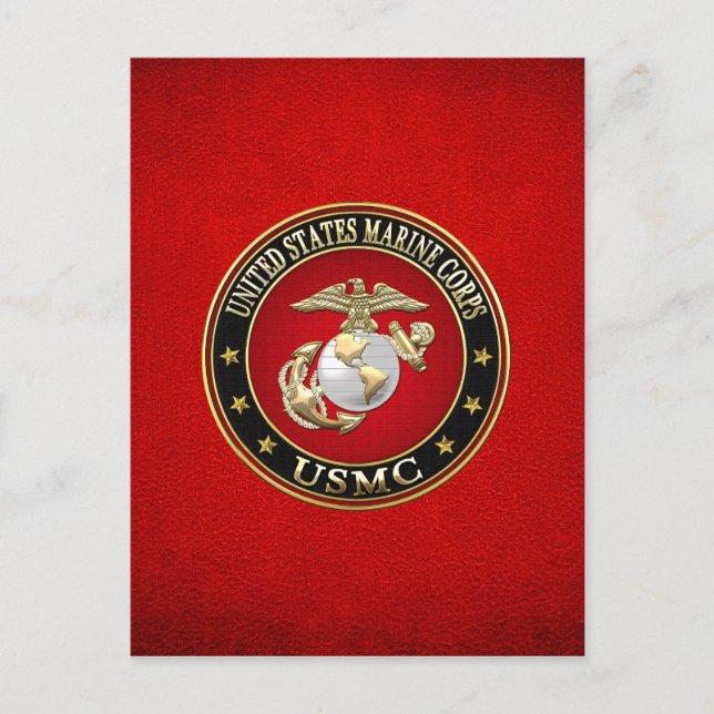 Cartão Postal USMC EGA [Edição Especial] [3D] (Frente)