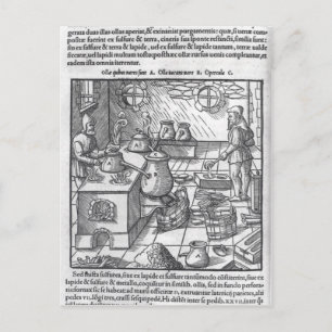 Cartão Postal Uso de enxofre