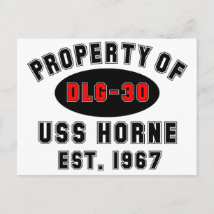 Cartão Postal USS Horne DLG-30