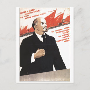 Cartão Postal USSR CCCP Guerra Fria União Soviética de Propaga