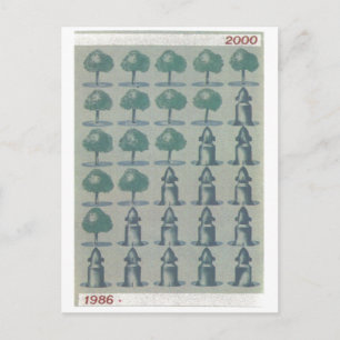 Cartão Postal USSR CCCP Guerra Fria União Soviética de Propagand