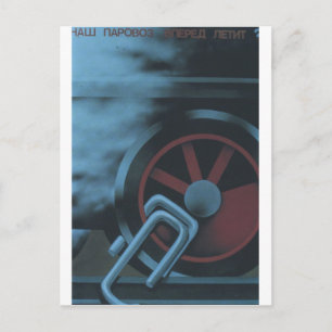 Cartão Postal USSR CCCP Guerra Fria União Soviética de Propagand