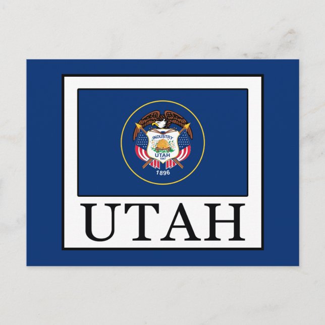Cartão Postal Utah (Frente)