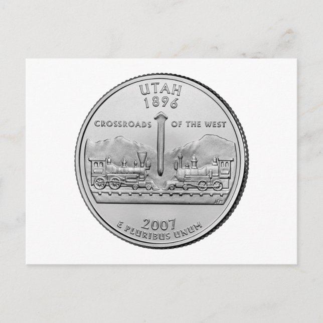 Cartão Postal Utah (Frente)