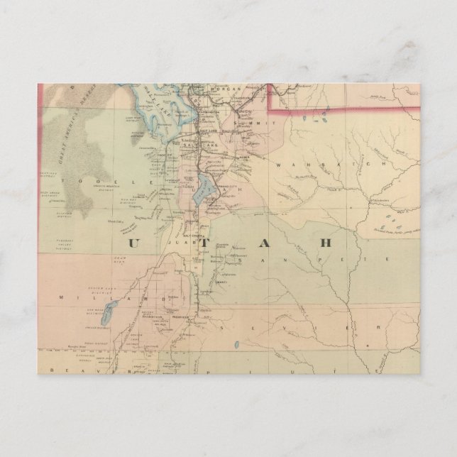 Cartão Postal Utah 5 (Frente)