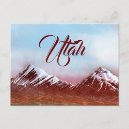 Cartão Postal Utah Mountain Range