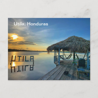 Cartão Postal Utila, Honduras Postcard