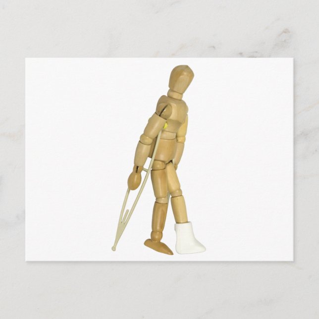 Cartão Postal UtilizarCrutches031910 (Frente)