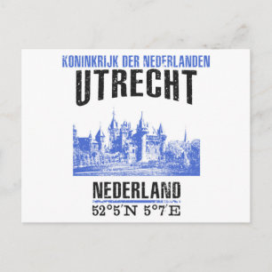 Cartão Postal Utrecht
