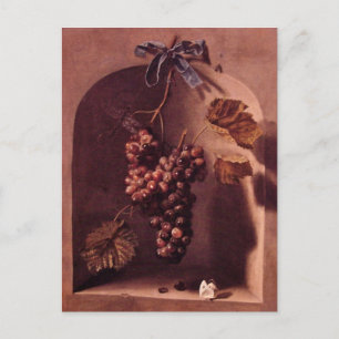 Cartão Postal UVAS PENDURADAS Antiga Viticultura,Vinha Rústica