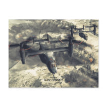 Cartão postal V-22 Osprey