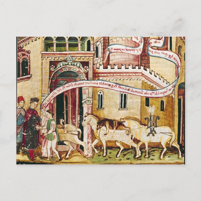 Cartão Postal V-5 Impostos aos comerciantes (Frente)