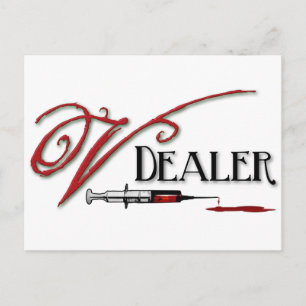 Cartão Postal V Dealer - Vampiro Sangue