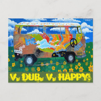 Cartão Postal V. Dub, V. Happy!