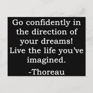 Cartão Postal Vá segura e viva