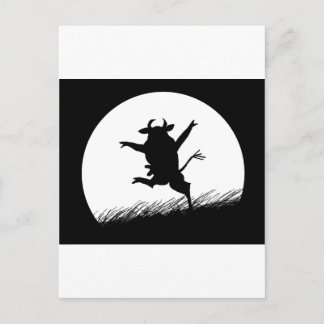 Cartão Postal Vaca dançante