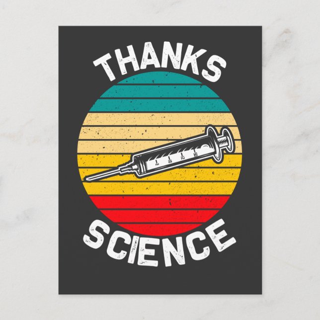 Cartão Postal Vacinação contra a vacinação contra a vacinação em (Frente)