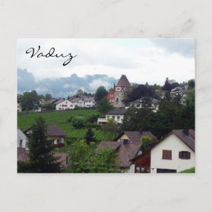 Cartão Postal vaduz bldgs