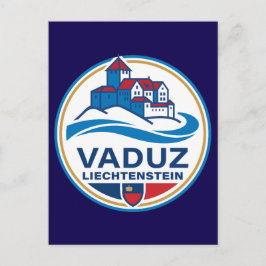 Cartão Postal Vaduz Liechtenstein Europa