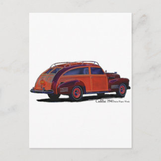 Cartão Postal Vagão da estação de cadillac