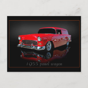 Cartão Postal Vagão do painel de 1955