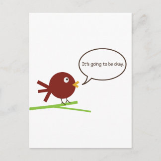 Cartão Postal Vai ficar tudo bem
