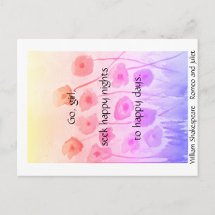 Cartão Postal Vai, Garota...Cartão-postal (Romeu e Julieta)