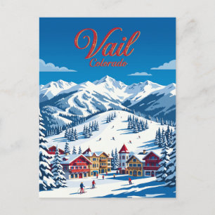 Cartão Postal Vail Mountain Resort EUA