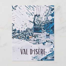 Cartão Postal Val d'Isère Station de ski
