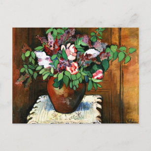 Cartão Postal Valadon - Vase das Flores, 1921