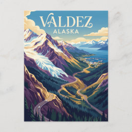 Cartão Postal Valdez EUA