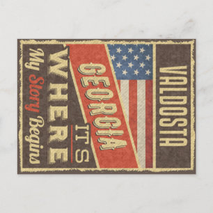 Cartão Postal Valdosta Georgia