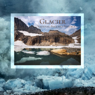 Cartão Postal Vale de Grinnell, Parque Nacional de Glacier, MT