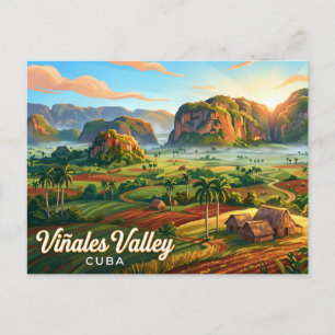 Cartão Postal Vale de Viñales Cuba
