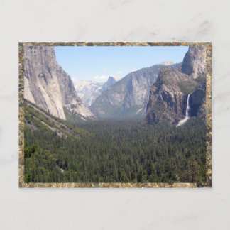 Cartão Postal Vale de Yosemite