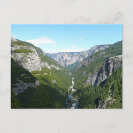 Cartão Postal Vale de Yosemite no Parque Nacional de Yosemite