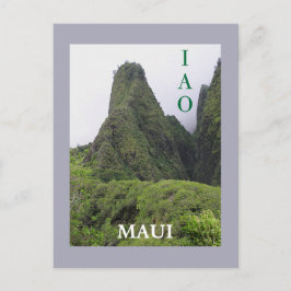 CARTÃO POSTAL VALE DO IAO, MAUI POSTAL