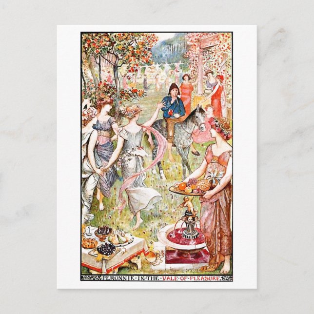 Cartão Postal Vale Medieval do Prazer (Frente)