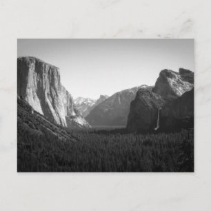Cartão Postal Vale Yosemite da Vista do Túnel