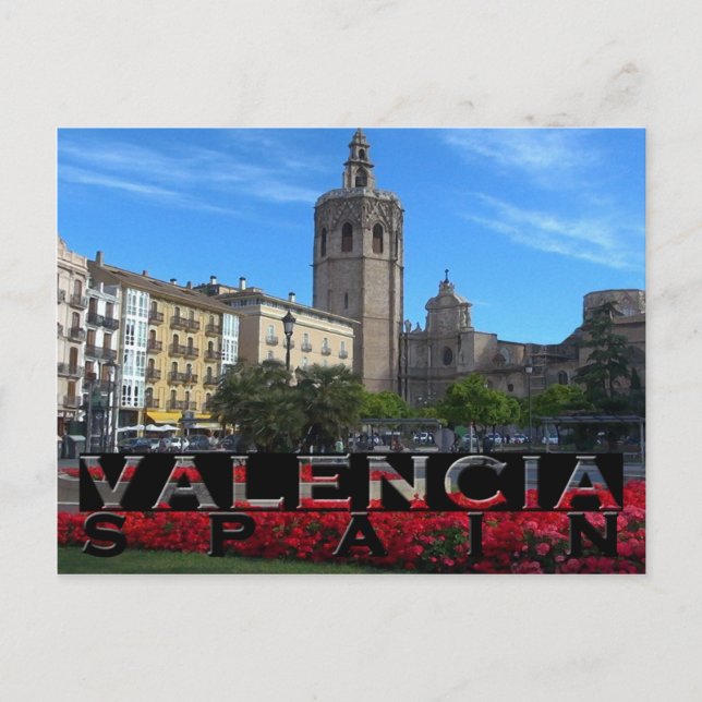 Cartão Postal Valencia (Frente)