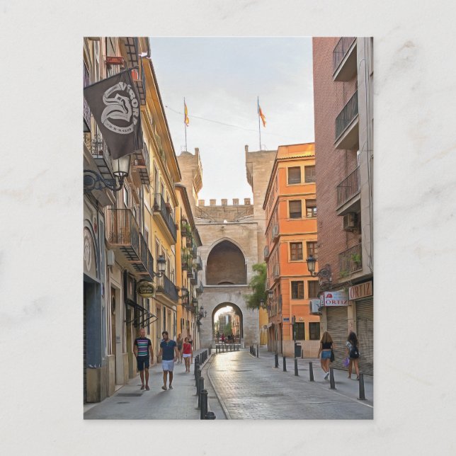 Cartão Postal Valência. 7. (Frente)