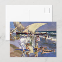 Valencia Beach Morning Light | Joaquí em Sorolla