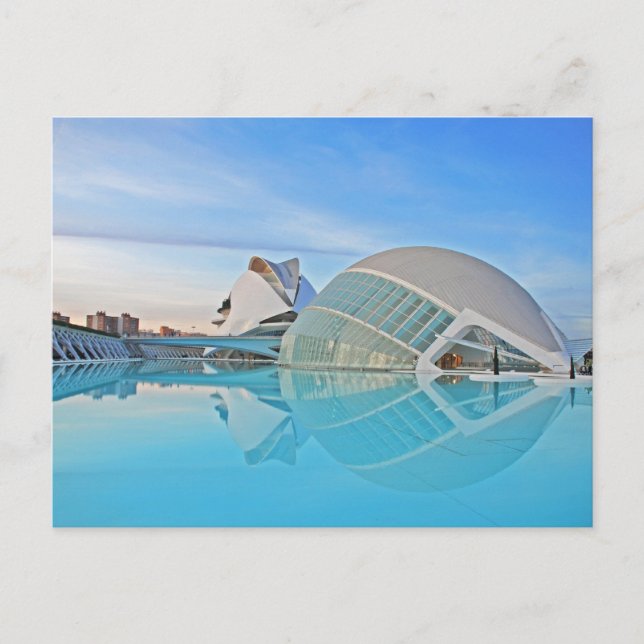 Cartão Postal Valencia - Ciudad de las Artes y las Ciencias (Frente)