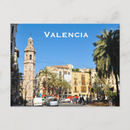 Cartão Postal Valência na Catalunha, Espanha