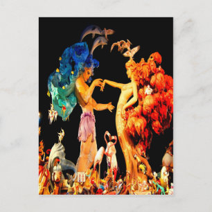 Cartão Postal valencia spain falla nou campanar