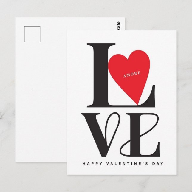 Cartão Postal Valentine's Day  Be Mine Valentine's Day Card (Frente/Verso)
