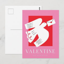 Cartão Postal Valentine's Day  Be Mine Valentine's Day Card
