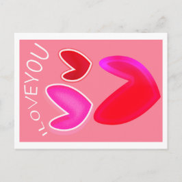 Cartão Postal Valentines Day greeting card