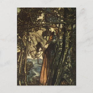 Cartão Postal Valkyrie de Rackham