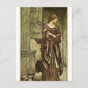 Cartão Postal Valkyrie de Rackham